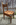 commode scriban de marine bois laiton vintage et sa chaise