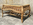Table basse rectangulaire, bambou, rotin et osier, vintage, années 60