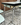 Ensemble table formica vert pâle, 6 chaises, années 50